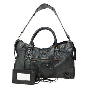 Balenciaga The City Leather Shoulder Bag